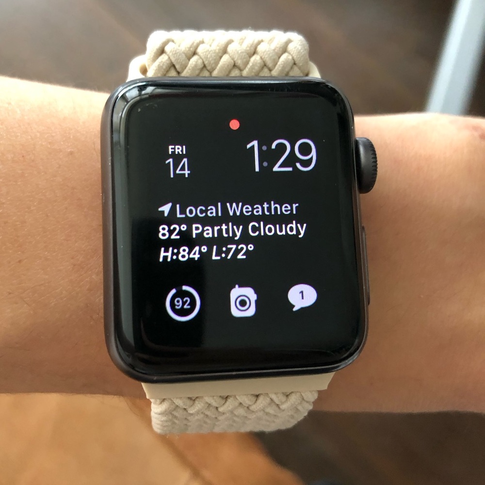 Apple Watch Series 3 38mm space gray